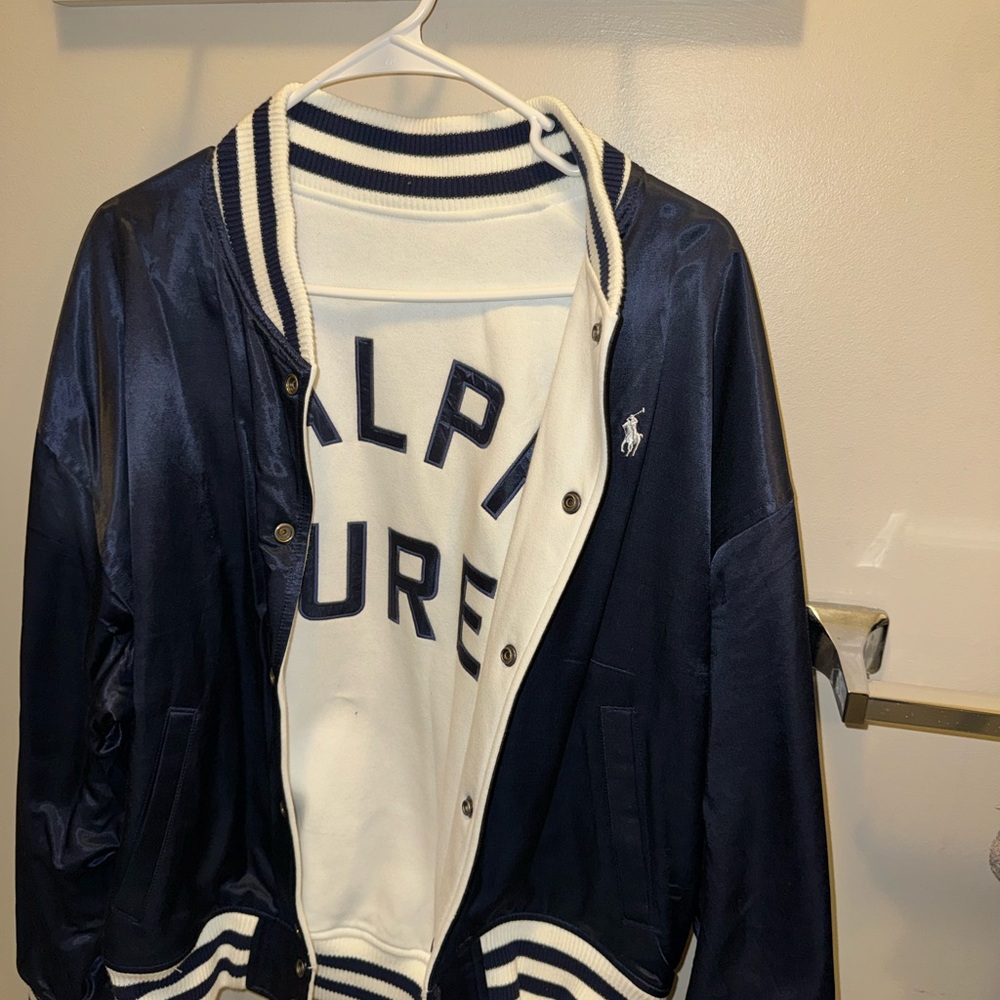 Ralph Lauren Navy and White Jacket